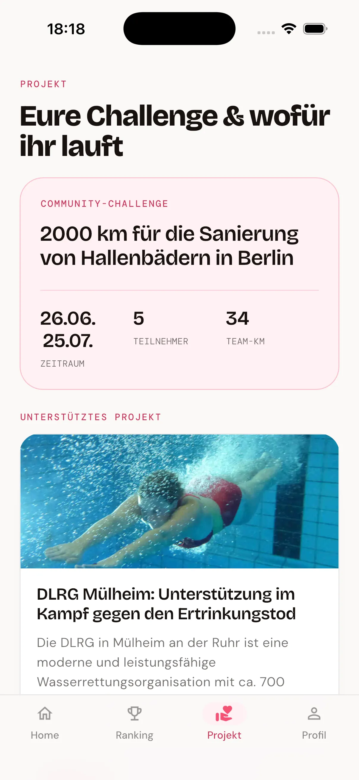 Projekt im Blick
