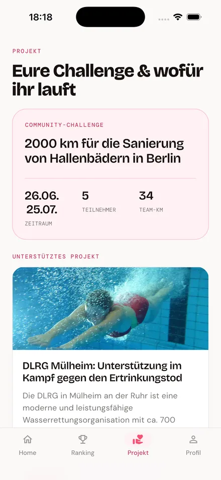 App Spenden Impact